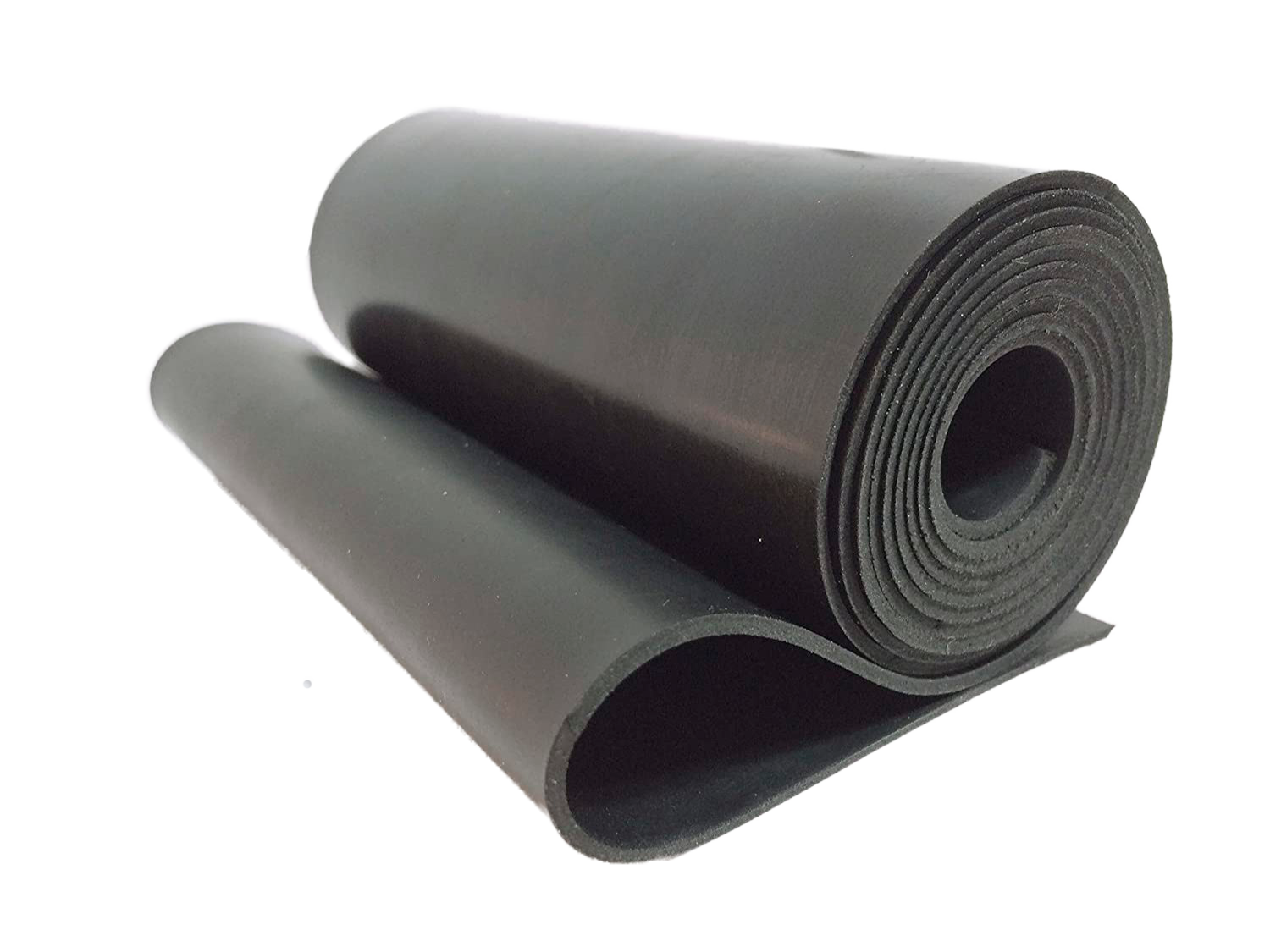 Lençol de borracha com lona Transpower lencol de borracha com lona preta Transpower aplicado em bancada industrial