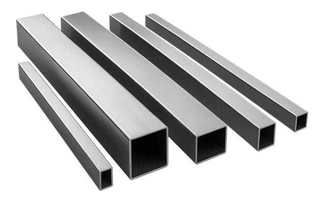 Tubos quadrados e retangulares de aço inox Suprir