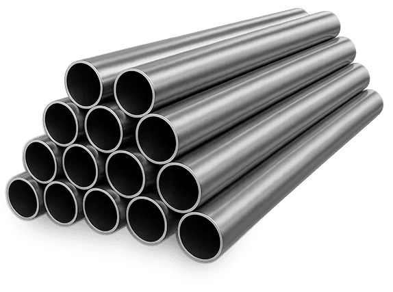 Tubo OD em Aço Inox A554 Pilha de Tubos de Aço Inox 304 e 304L OD (Outside Diameter) com costura, de alta resistência para aplicações industriais e sanitárias.